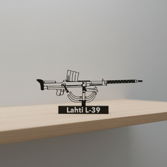 Lahti L-39 – Finnish Anti-Tank Rifle (3D Printed Model)