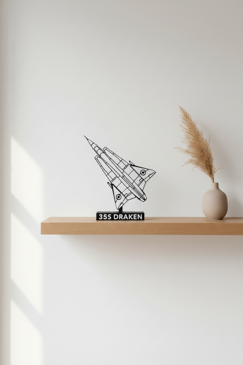 35S Draken – Scandinavian Interior Display