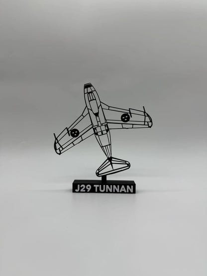 J29 Tunnan 3D printed scale model