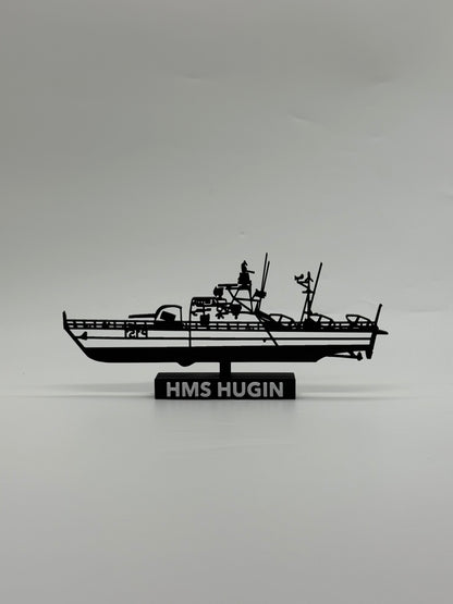 HMS Hugin – Swedish Fast Attack Craft (3D Printed Model)