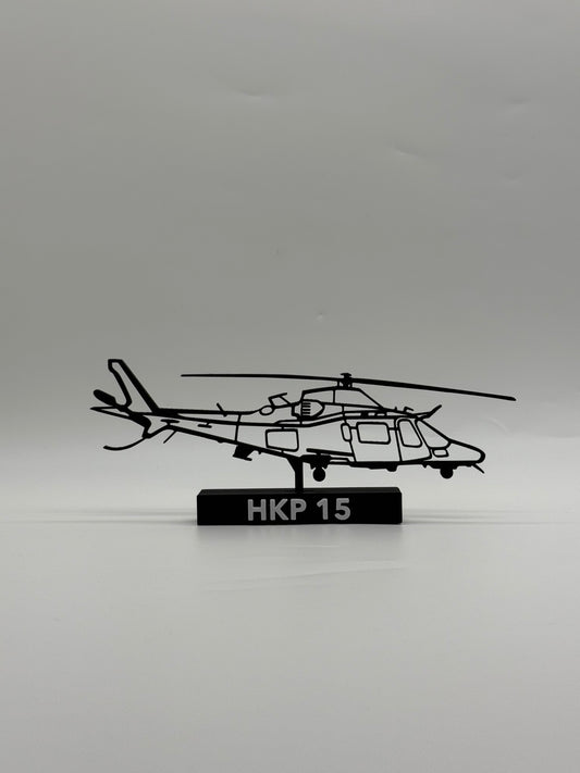 HKP 15 Helicopter – Swedish Armed Forces | 3D Printed Model