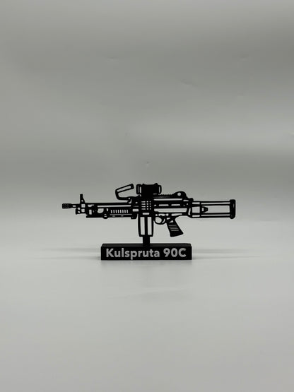 KSP 90 C – Swedish FN Minimi (5.56 Light Machine Gun) 3D Printed Model
