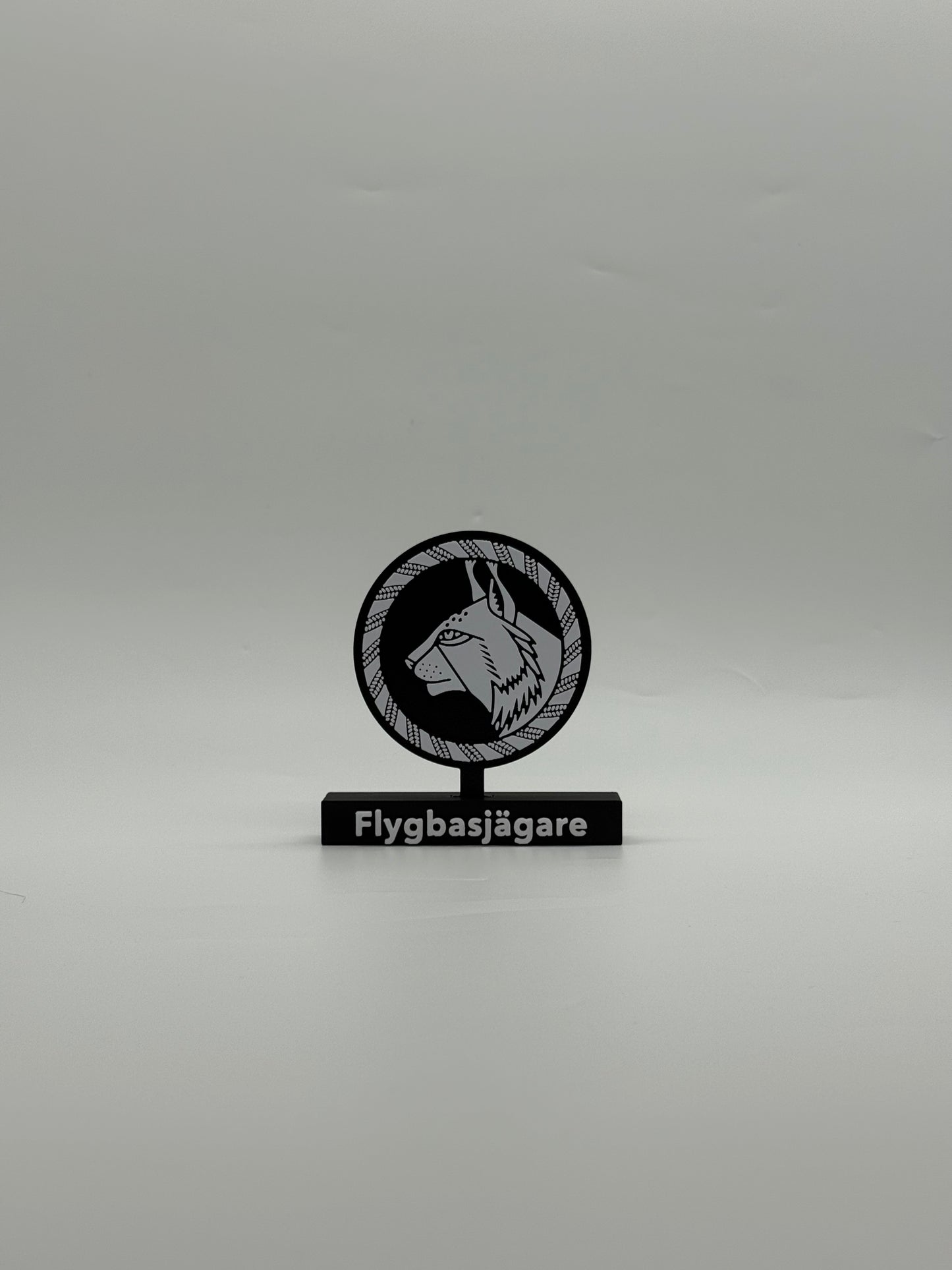 Flygbasjägare Emblem – 3D Printed Insignia