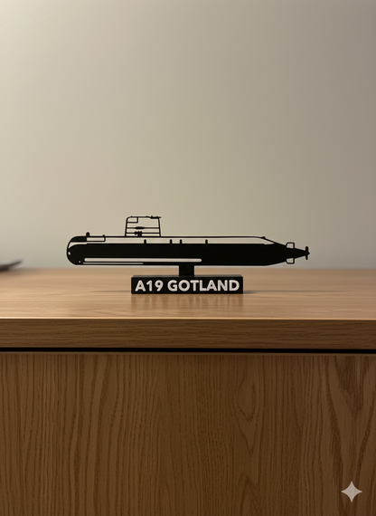A19 GOTLAND - 3D Printed Scale Model