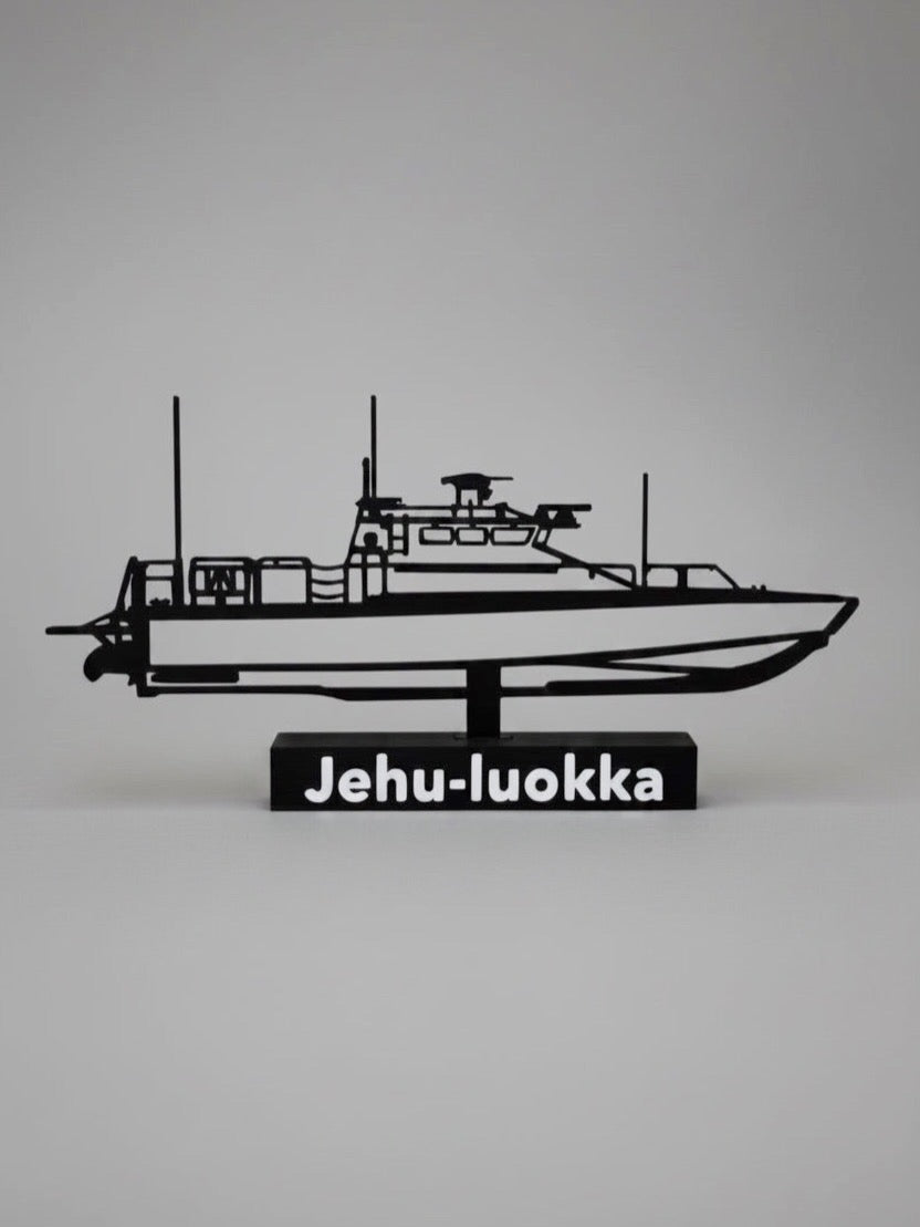 Jehu-luokka (U-700) – Finnish Navy Landing Craft 3D Model