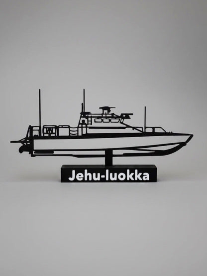 Jehu-luokka (U-700) – Finnish Navy Landing Craft 3D Model