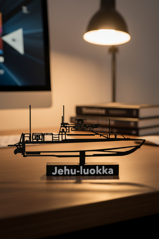 Jehu-luokka (U-700) – Finnish Navy Landing Craft 3D Model