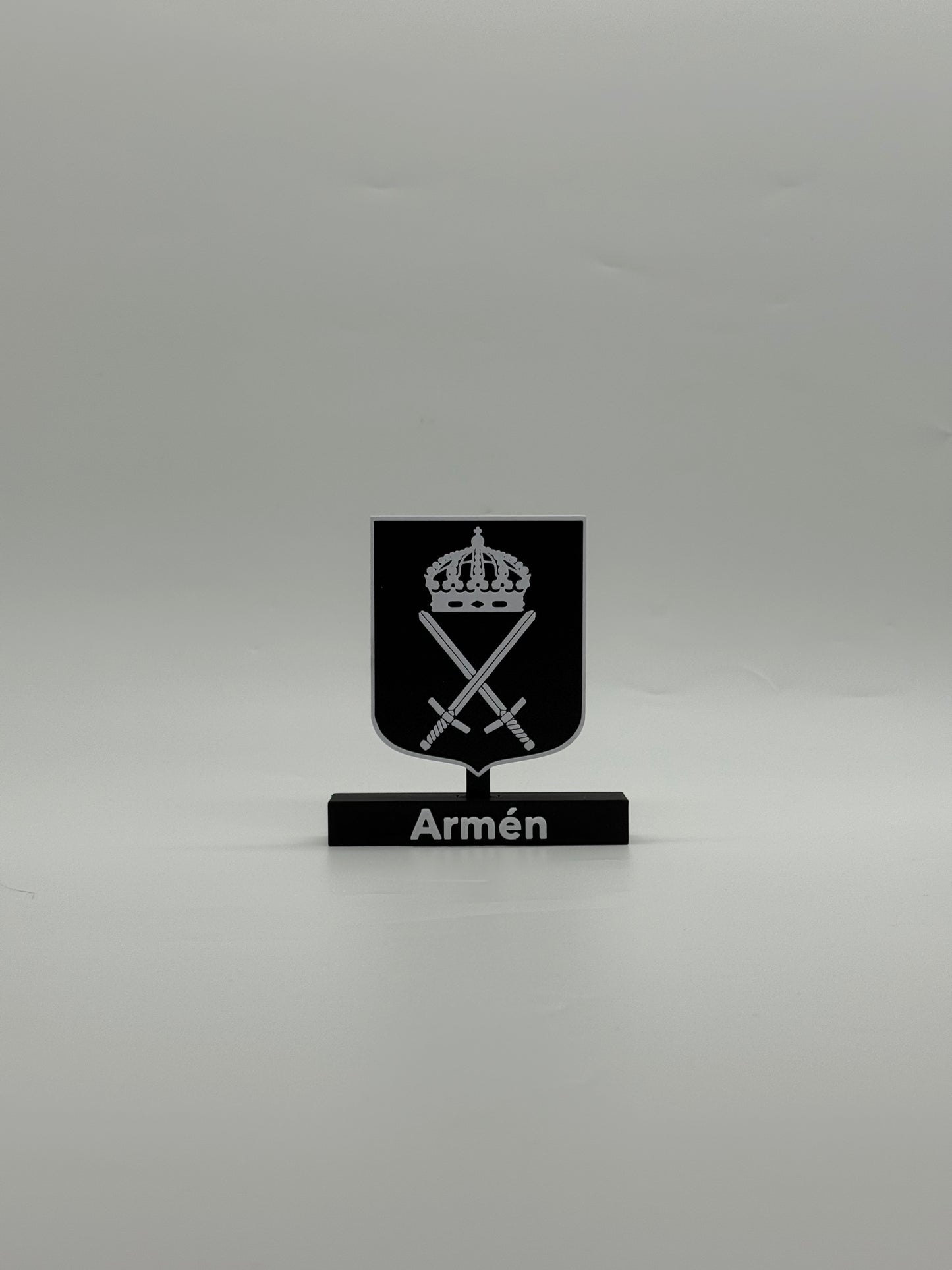 Swedish Army Emblem – 3D Printed