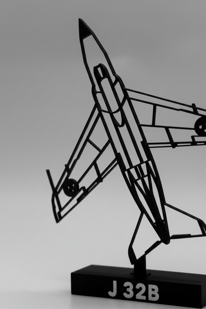 J 32B ”LANSEN” - 3D Printed Decoration Model