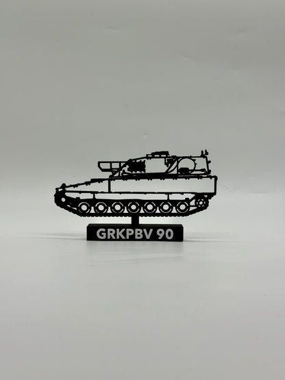 GRKPBV 90 - Swedish Self-Propelled Mortar (3D Printed Model)