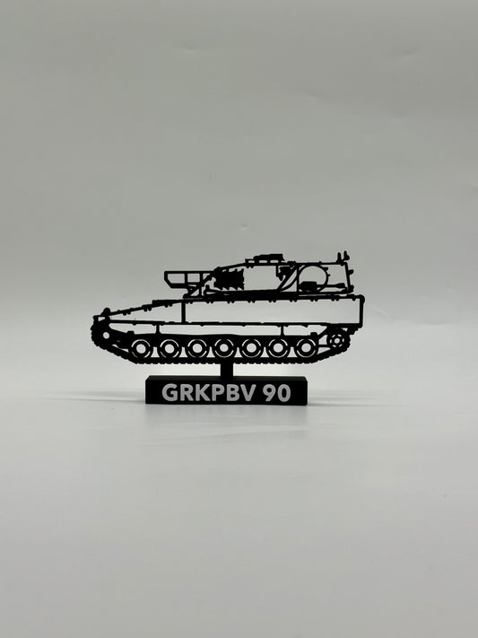 GRKPBV 90 - Swedish Self-Propelled Mortar (3D Printed Model)