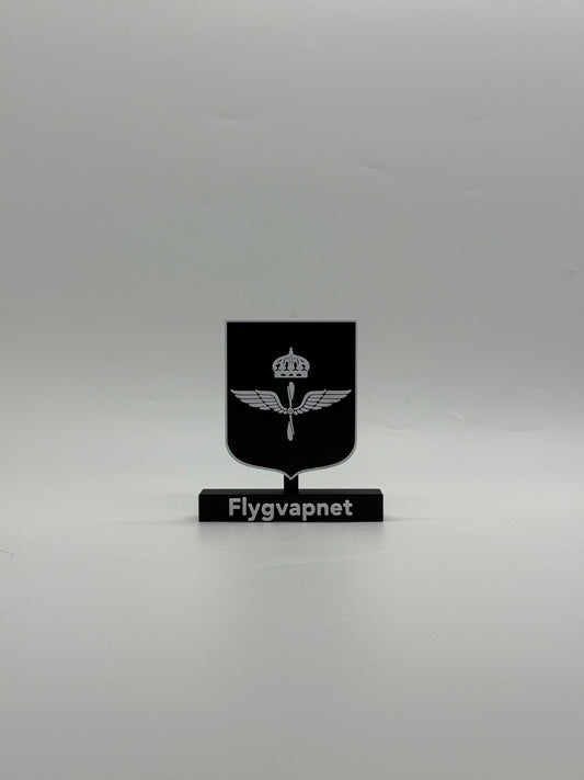 Swedish Air Force Emblem – 3D Printed (Flygvapnet)