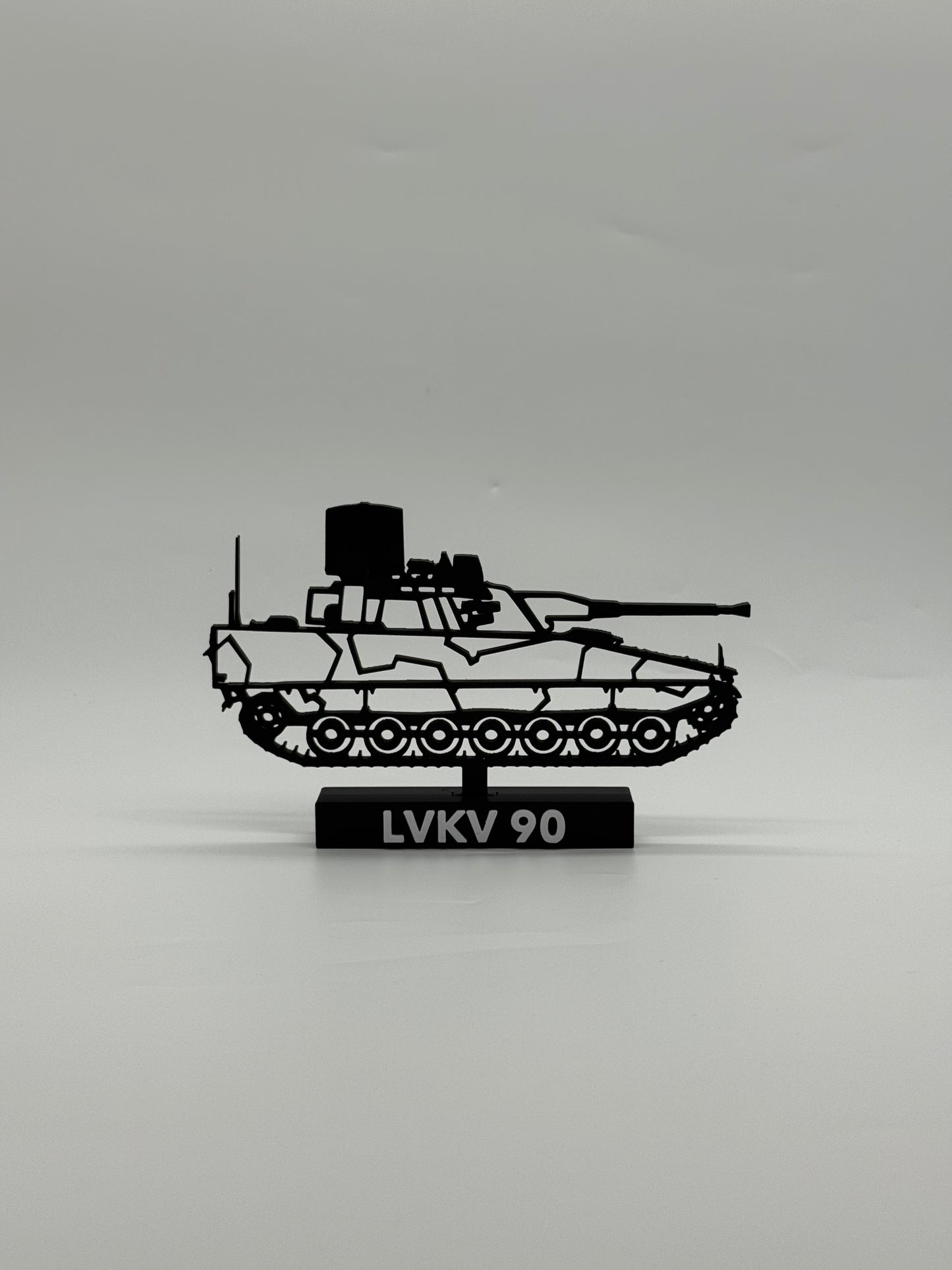 LVKV 90 – Luftvärnskanonvagn 90 (Swedish AA Gun) — 3D Printed Model