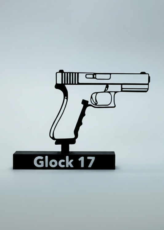 Glock 17 / Pistol 88 — 3D Printed Scale Silhouette