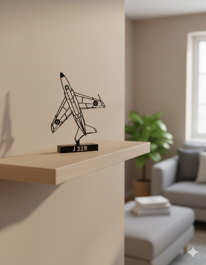 J 32B ”LANSEN” - 3D Printed Decoration Model