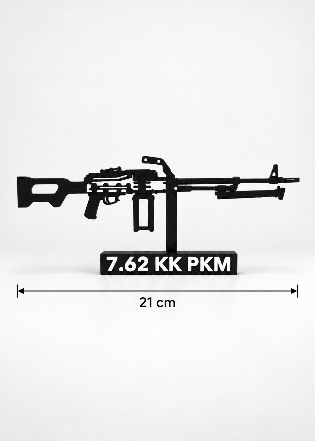 7.62 KK PKM – 3D Printed Scale Model