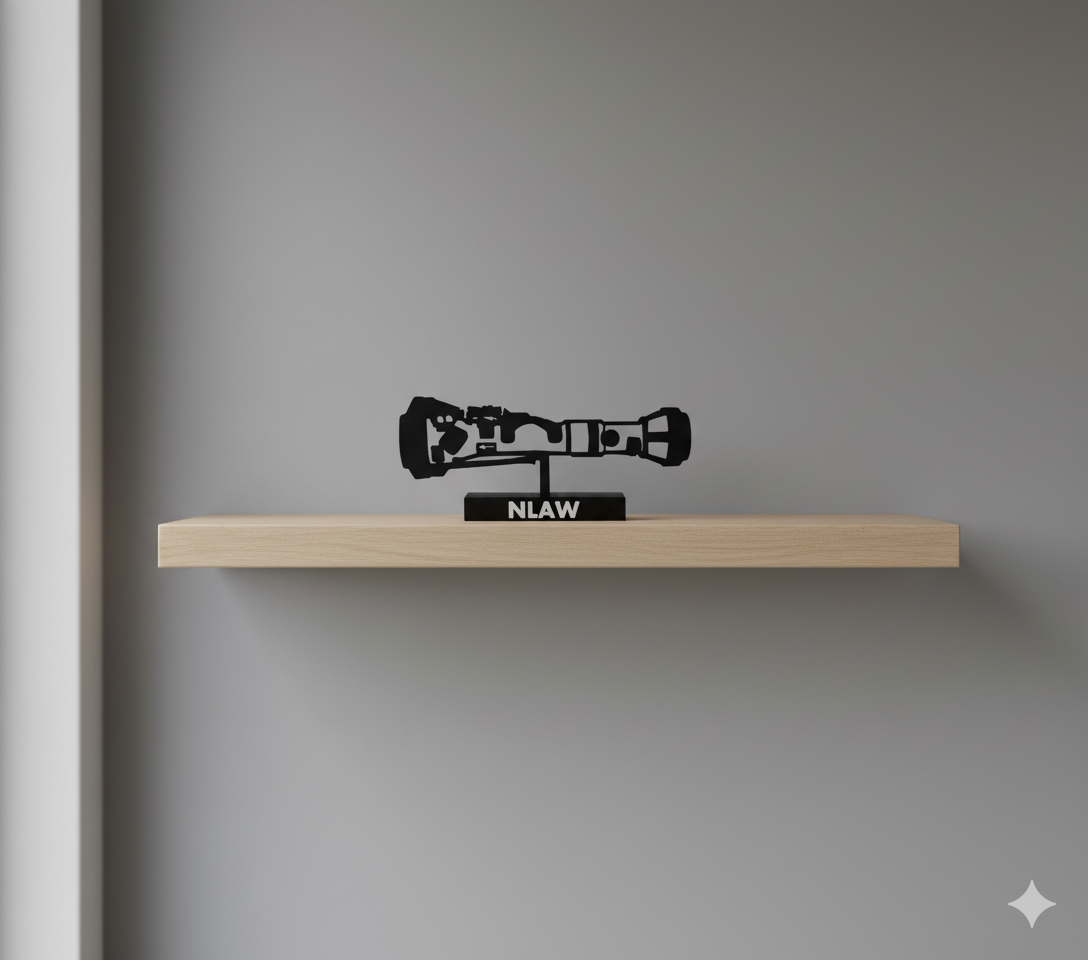 Robot 57 (NLAW) – Swedish Designation for NLAW — 3D Printed Model