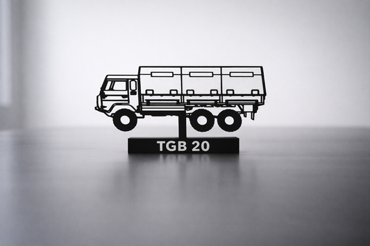 TGB 20 - Terrängbil 20 - 3D Printed Scale Model