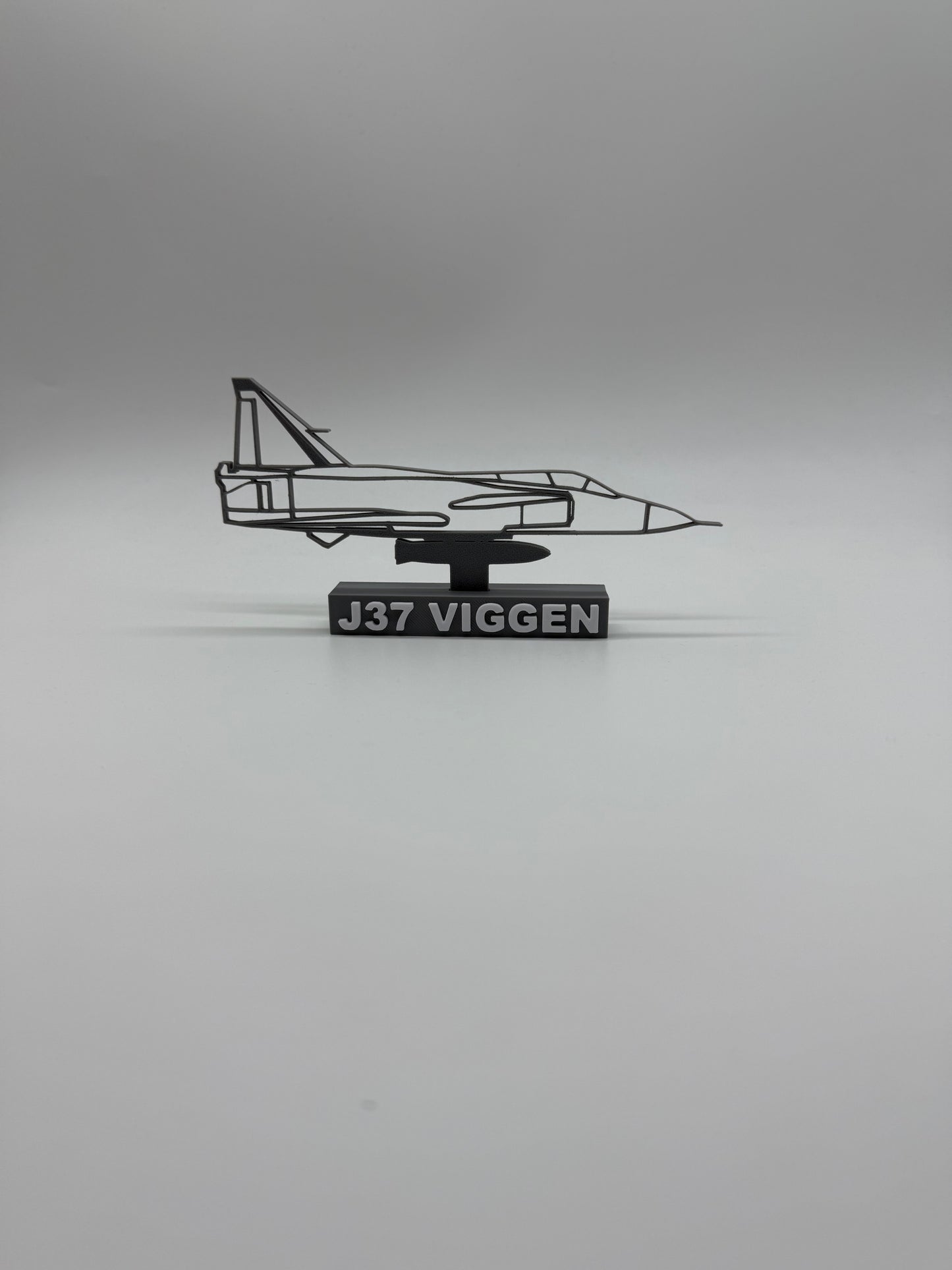 Viggen Fighter Jet Model