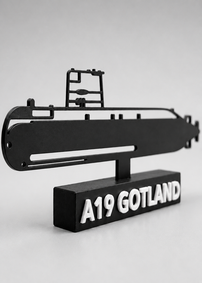 A19 GOTLAND - 3D Printed Scale Model