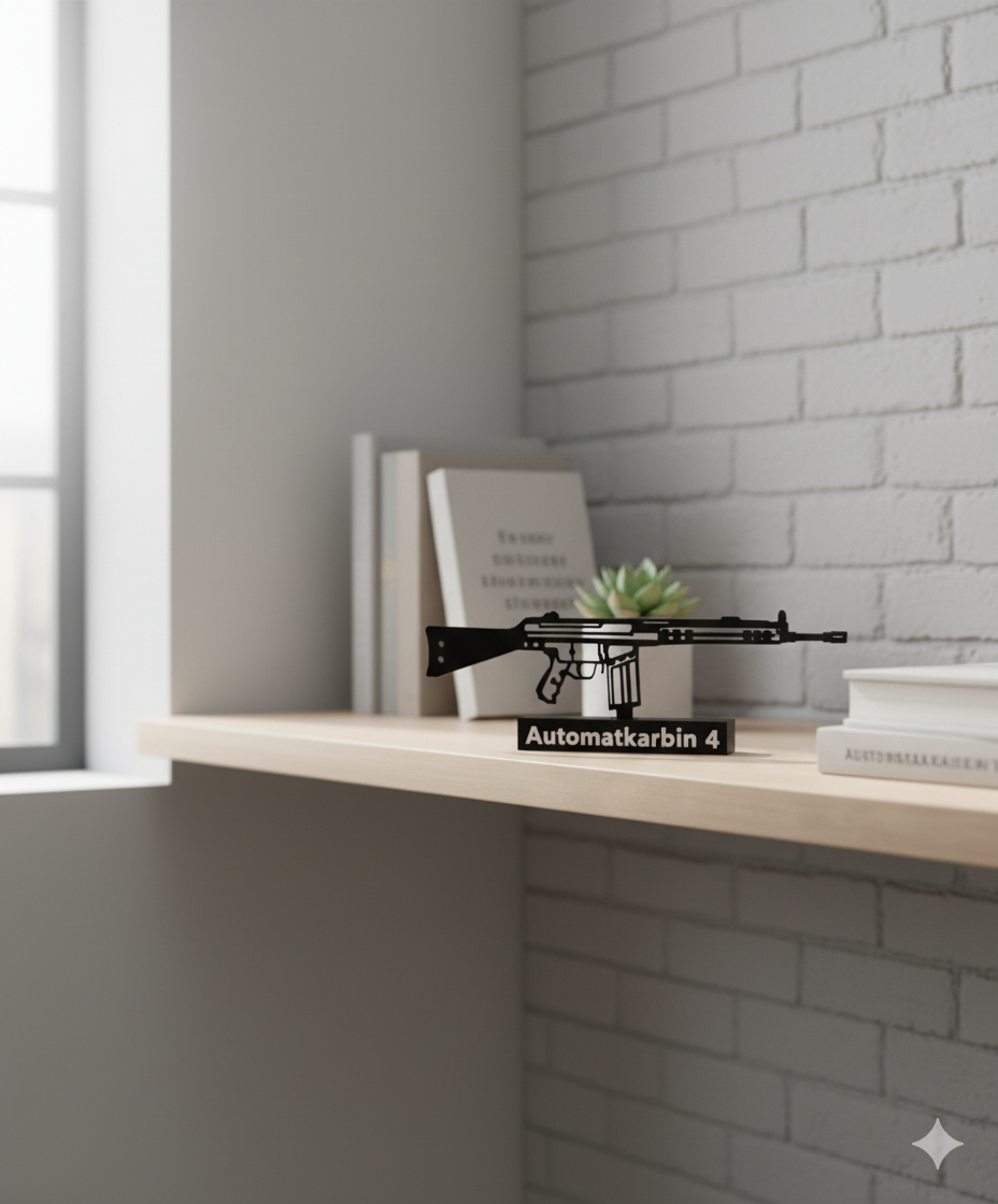 AK 4 – Swedish Battle Rifle (G3 Variant) 3D Printed Model