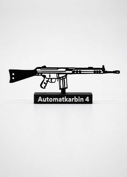 AK4 – Ruotsalainen rynnäkkökivääri (G3-variantti) 3D-tulostettu malli