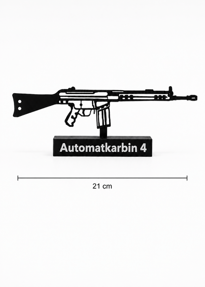 AK4 – Ruotsalainen rynnäkkökivääri (G3-variantti) 3D-tulostettu malli