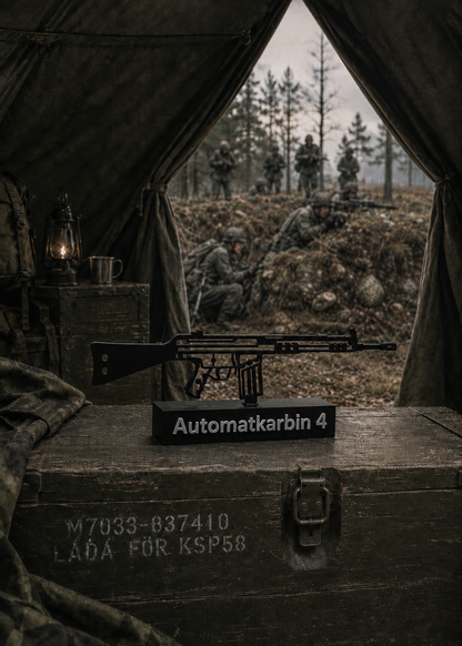AK4 – Ruotsalainen rynnäkkökivääri (G3-variantti) 3D-tulostettu malli