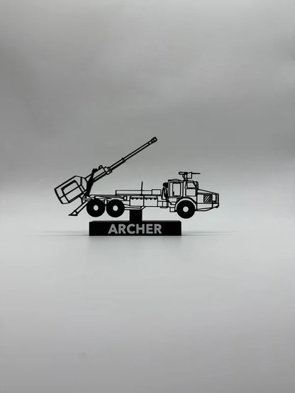 ARCHER - 155 mm - 3D Printed Scale Model