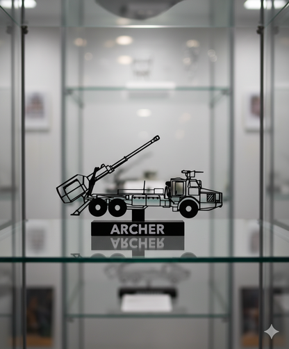 ARCHER - 155 mm - 3D Printed Scale Model