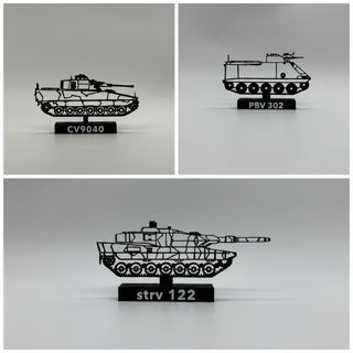 Swedish Armoured Force Pack – CV9040, PBV 302 & Stridsvagn 122