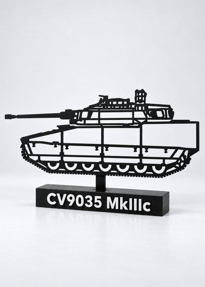 CV9035 MkIII C reinforced profile and original display base, closer studio digital preview.