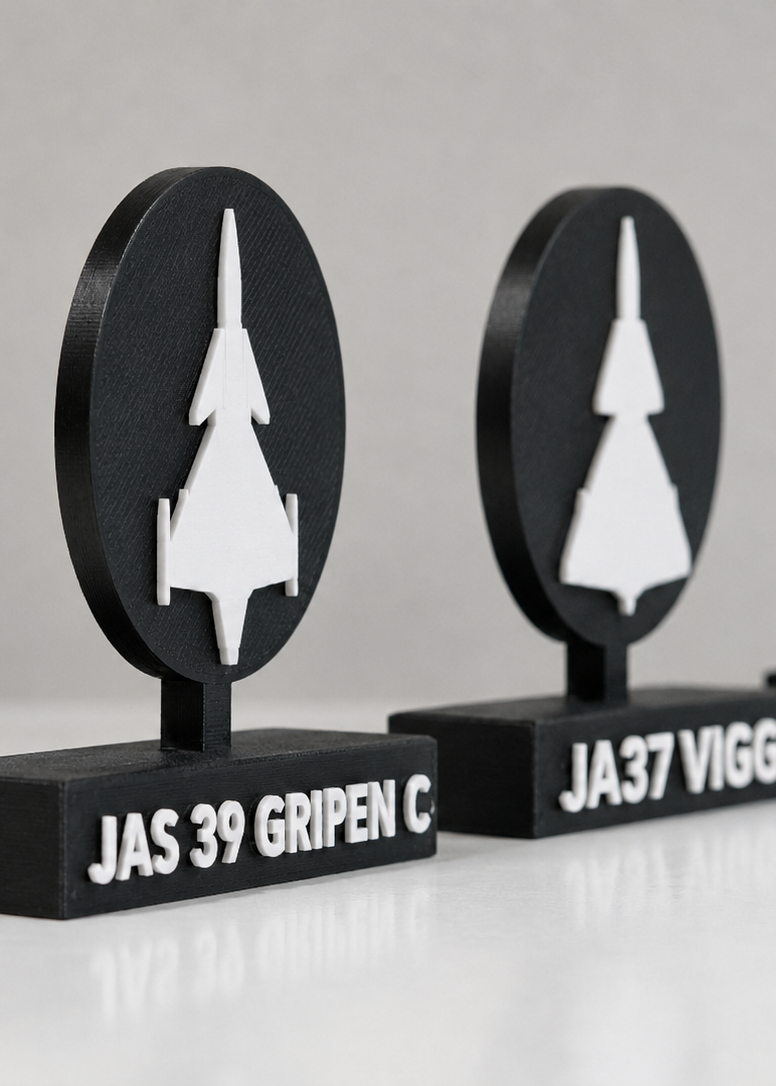 Swedish Fighter Jets Emblem - Bundle Pack