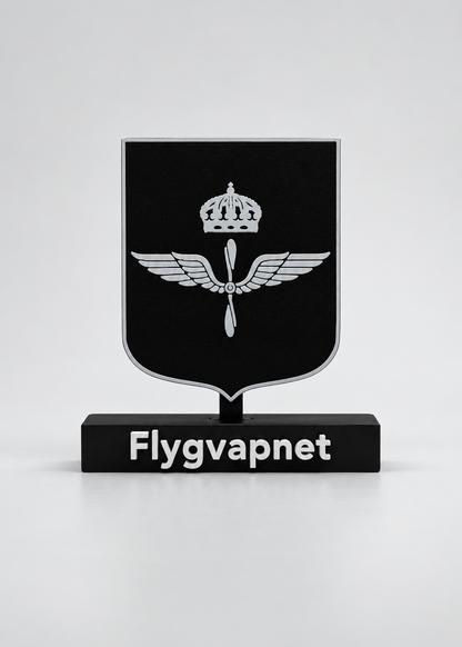Swedish Air Force Emblem – 3D Printed (Flygvapnet)