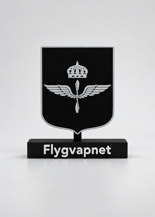 Swedish Air Force Emblem – 3D Printed (Flygvapnet)