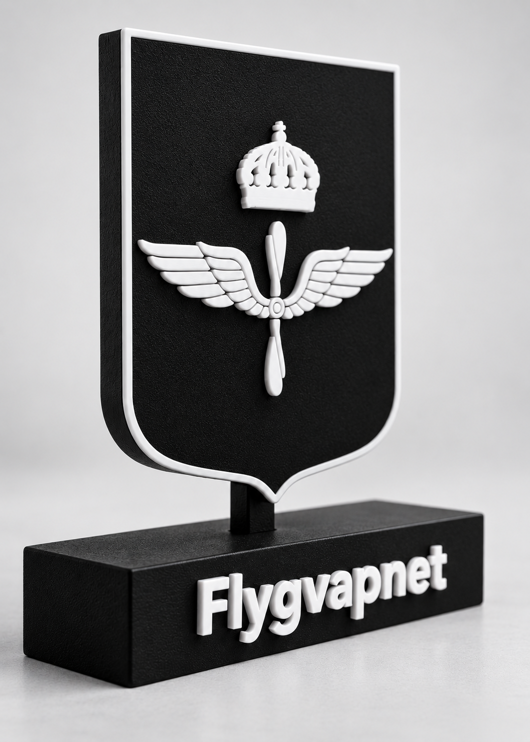 Swedish Air Force Emblem – 3D Printed (Flygvapnet)