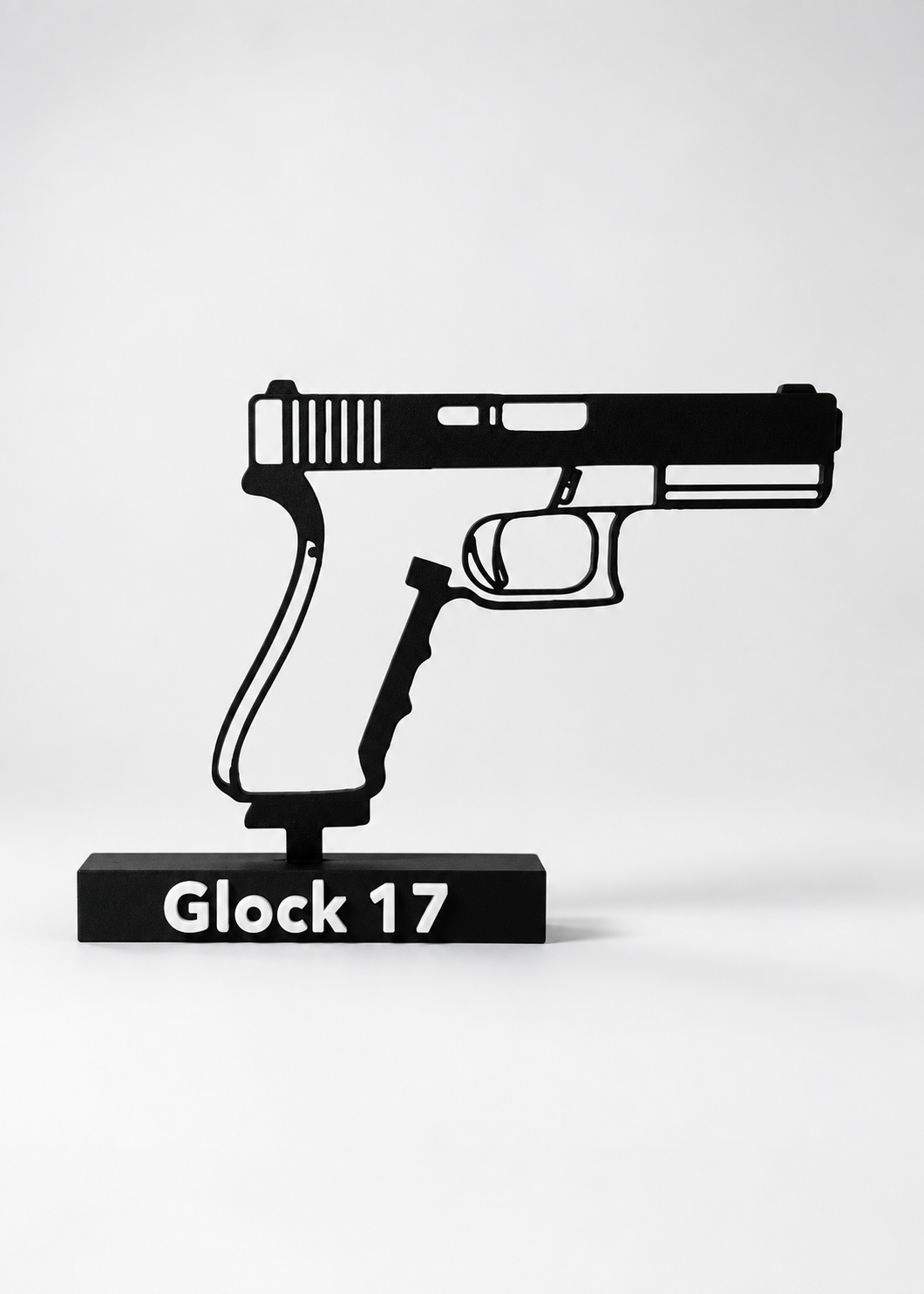 Glock 17 / Pistol 88 — 3D Printed Scale Silhouette