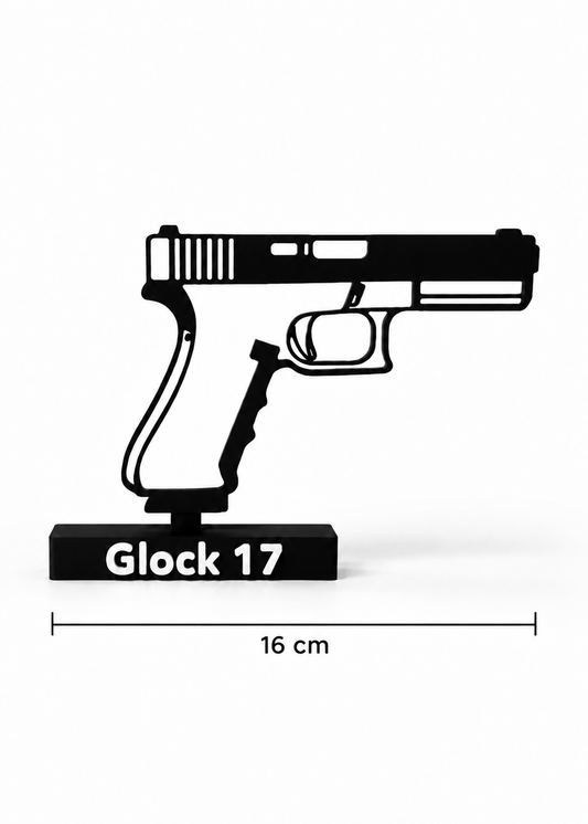 Glock 17 / Pistol 88 — 3D Printed Scale Silhouette