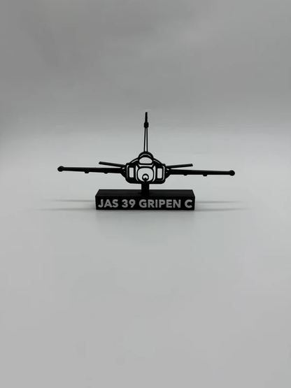 JAS Gripen Fighter Jet Model - Front