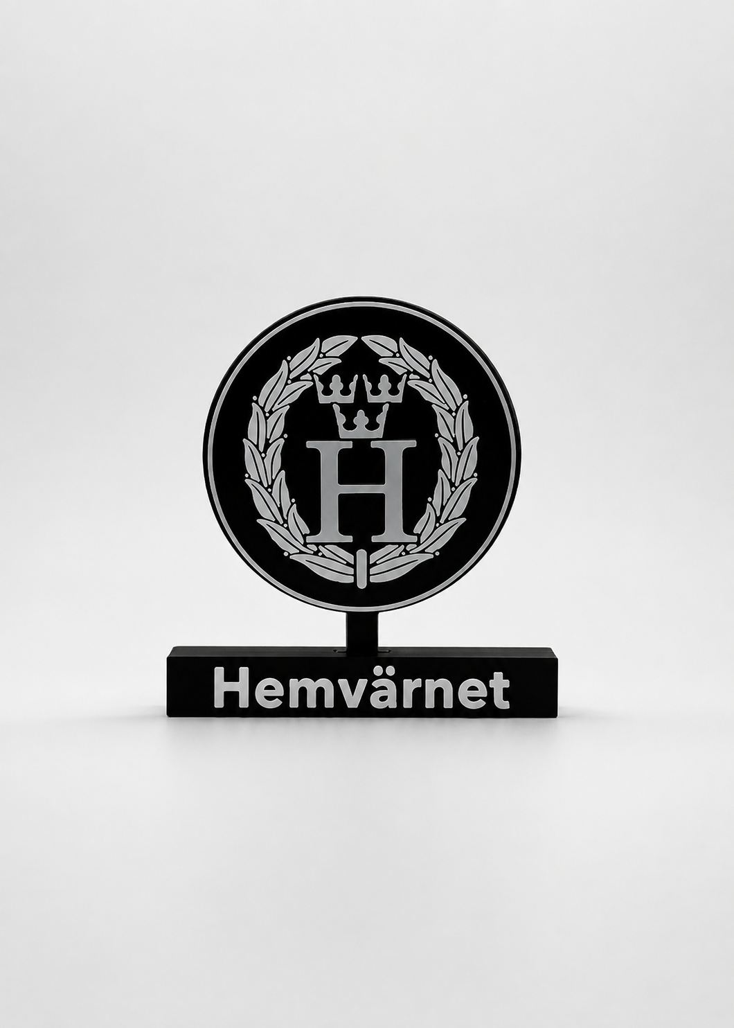 Hemvärnet Emblem – Home Guard (National Security Forces) (3D Printed)