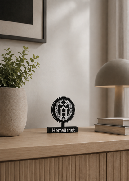 Hemvärnet Emblem – Home Guard (National Security Forces) (3D Printed)