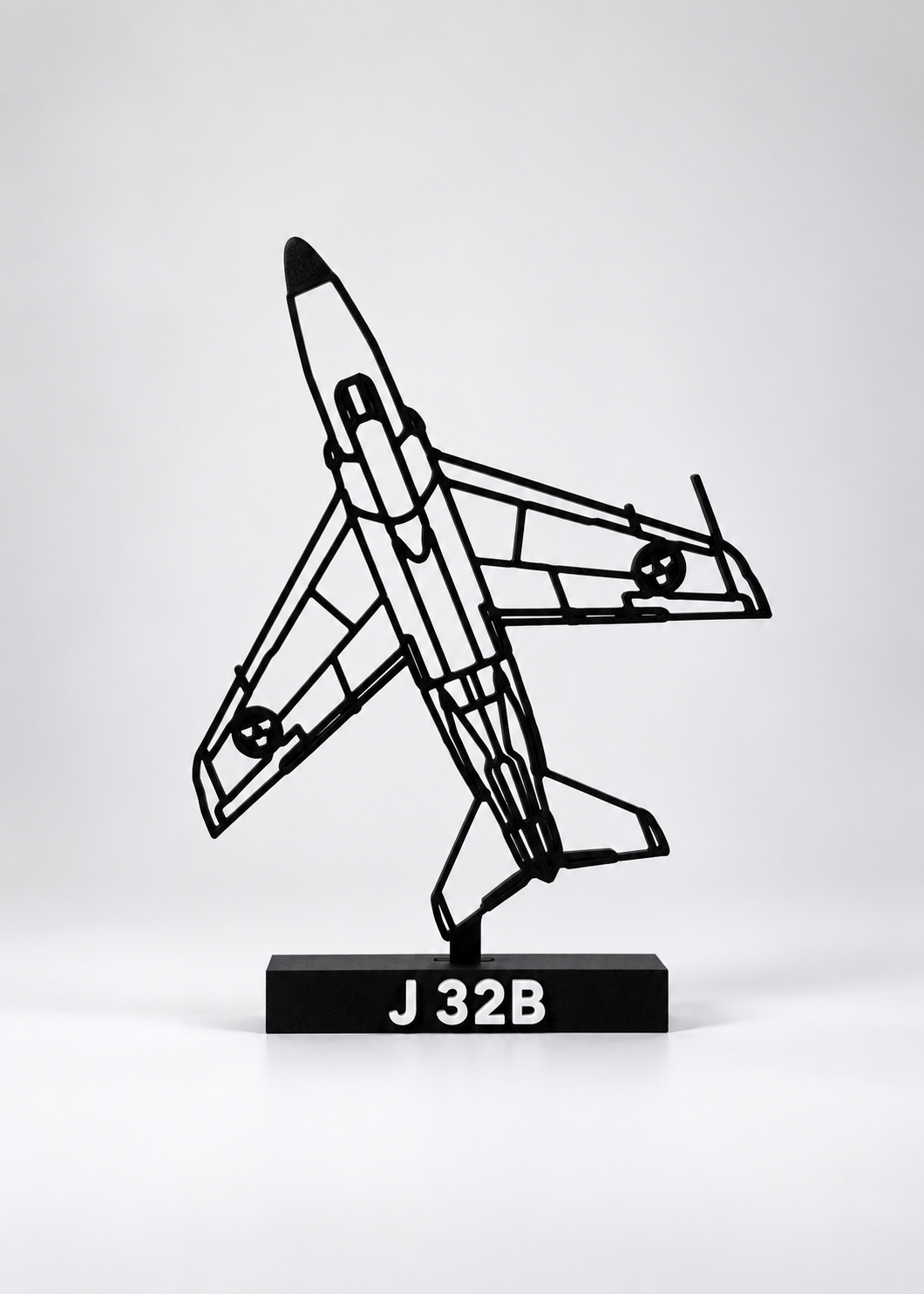 J 32B ”LANSEN” - 3D Printed Decoration Model