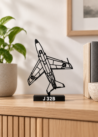 J 32B ”LANSEN” - 3D Printed Decoration Model