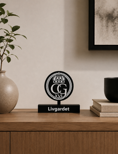 Livgardet Emblem – The Royal Guards (3D Printed)