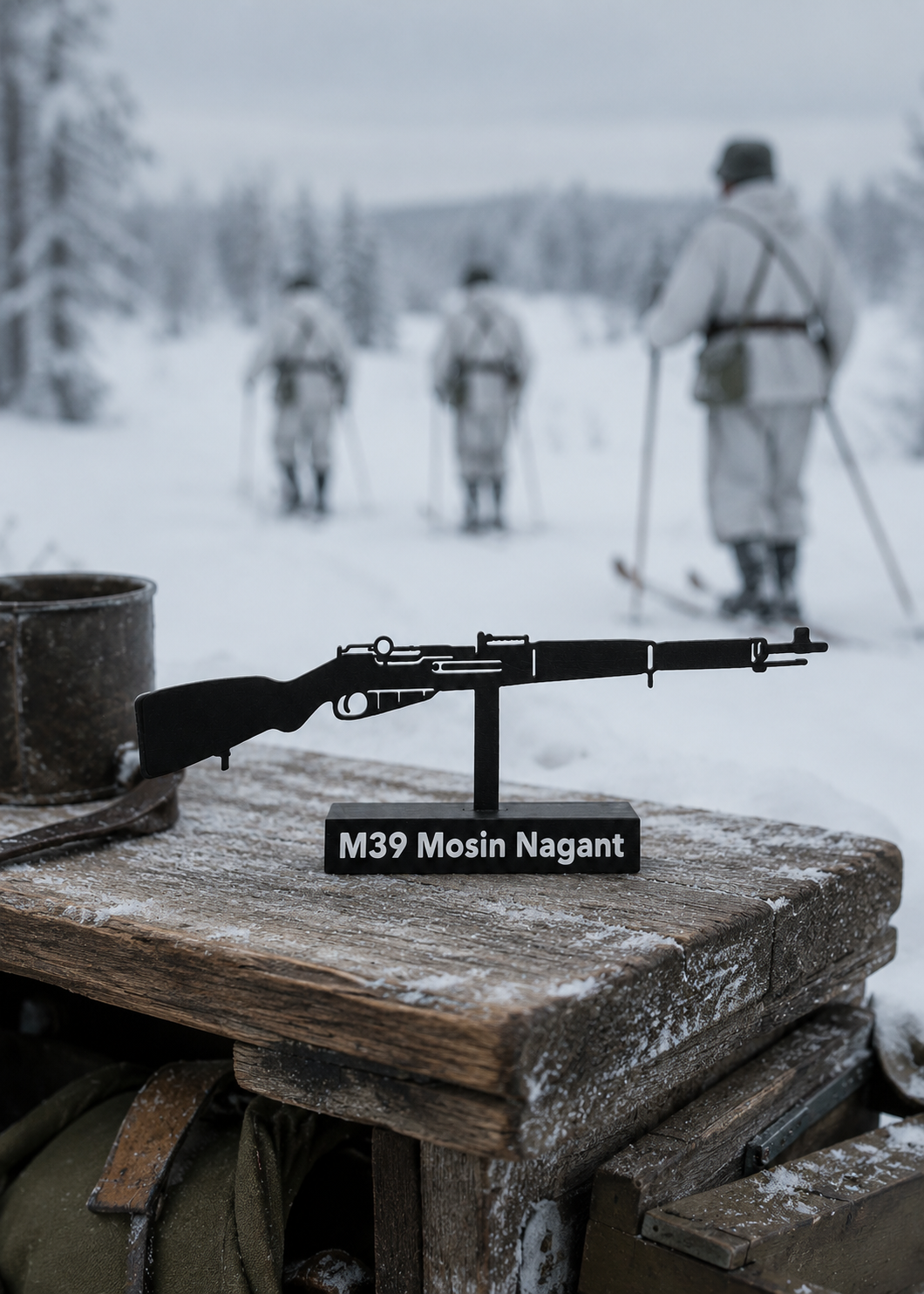Mosin-Nagant M39 “Ukko-Pekka” (3D Printed Model)