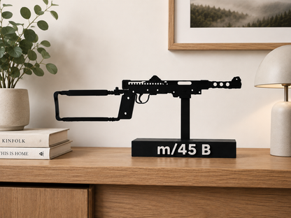 M45 “Bertil” (kpist) – Swedish Submachine Gun (3D Printed Model)