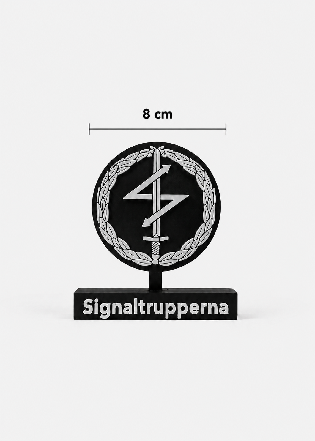 Signal Troops Emblem – Signaltrupperna (3D Printed)