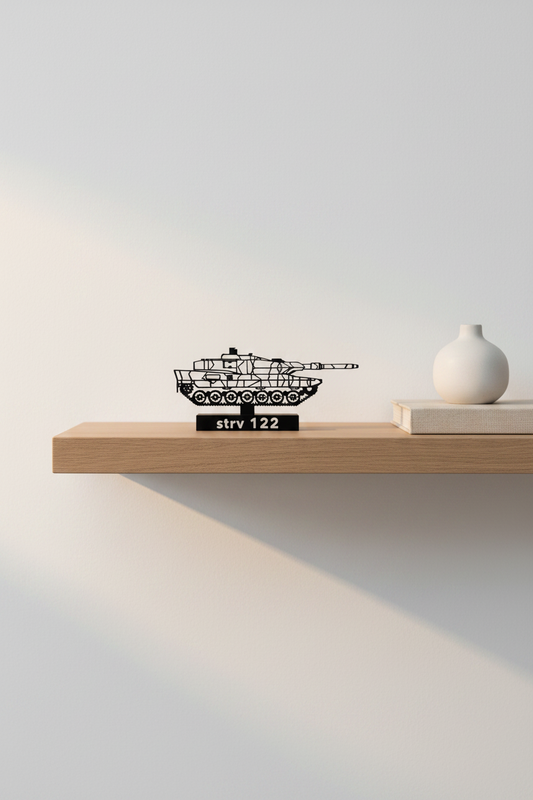 Stridsvagn 122 (strv 122)  - 3D Printed Scale Model