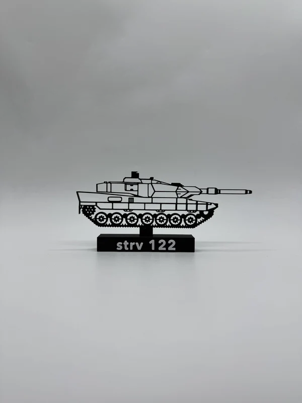 Stridsvagn 122 (strv 122) ingen camo