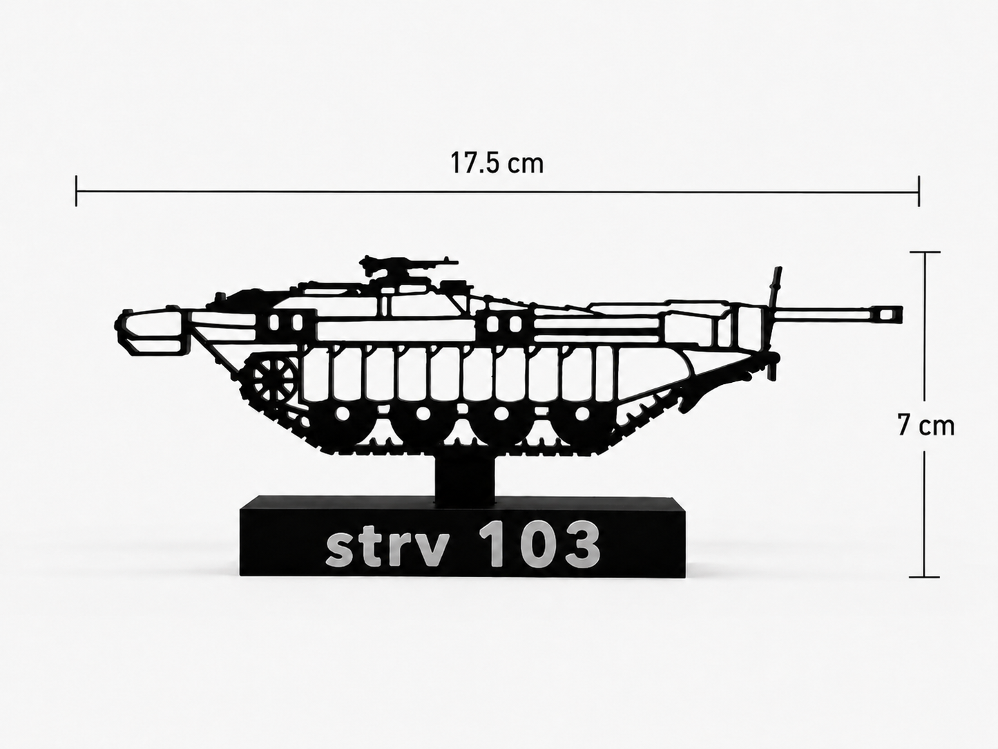 Strv 103 Tank Model